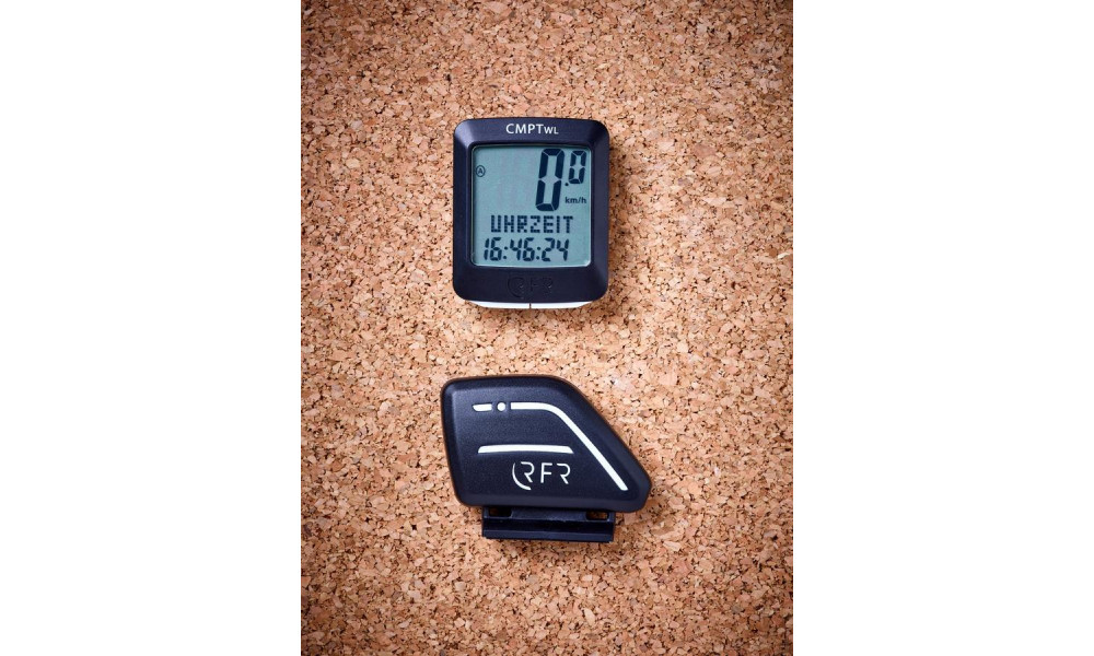 Dviračio kompiuteris RFR CMPT belaidis black - 2