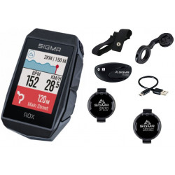 Dviračio kompiuteris SIGMA ROX 11.1 Evo GPS Black Sensor Set