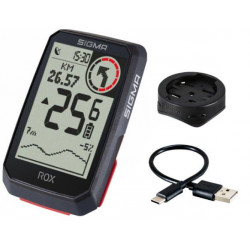 Dviračio kompiuteris SIGMA ROX 4.0 GPS Black