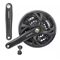Priekinis žvaigždžių blokas Shimano ALTUS FC-M371-48T 170MM 9-speed black