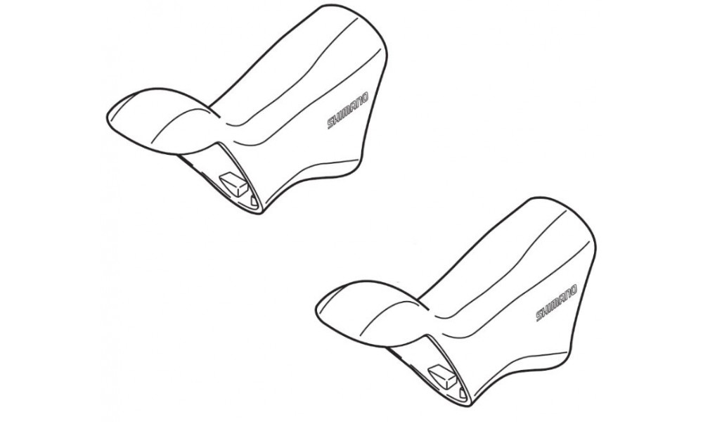Pavarų perjungimo rankenėlių dangteliai Shimano TIAGRA ST-4600 