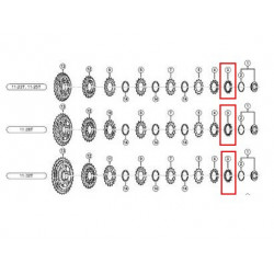 Galinė žvaigždutė Shimano ULTEGRA CS-6800 for 11-25T,11-28T,11-32T