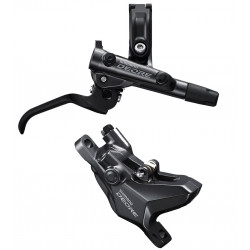 Diskiniai stabdžiai galiniai Shimano DEORE BL/BR-M6120(L) resin J-Kit black Diskiniai stabdžiai galiniai Shimano DEORE BL/BR-M6120(L) resin J-Kit black