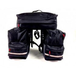 Trigubas kelioninis krepšys ant bagažinės T002 42L