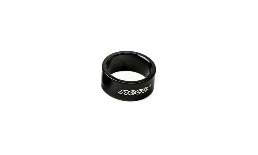 Vairo kolonėlės tarpinė NECO 1-1/8 Alu 15mm black 