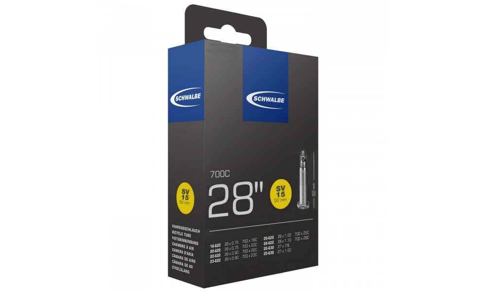 Kamera 28" Schwalbe SV15 50mm (18/28-622) 