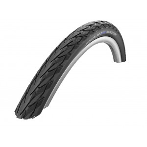 Padanga 28" Schwalbe Delta Cruiser Plus HS 431, Active Wired 47-622 Black-Reflex