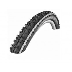 Padanga 26" Schwalbe Smart Sam HS 476 Perf. Wired 57-559 / 26x2.25 White Stripes Addix