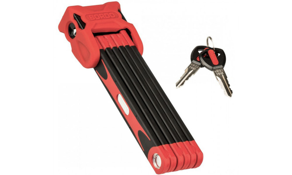 Spyna Abus Folding Bordo 6000/90+SH red - 6