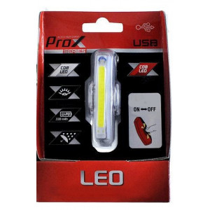Priekinė lempa ProX Leo F COB LED 100Lm USB