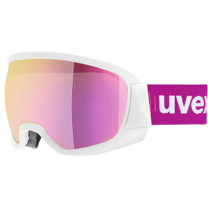 Slidinėjimo akiniai Uvex Contest FM white mat / pink
