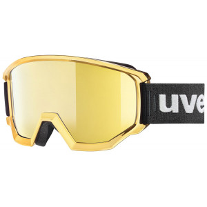 Slidinėjimo akiniai Uvex Athletic FM chrome gold