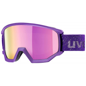 Slidinėjimo akiniai Uvex Athletic FM deep-violet mat