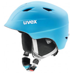 Slidinėjimo šalmas Uvex Airwing 2 Pro liteblue-white mat
