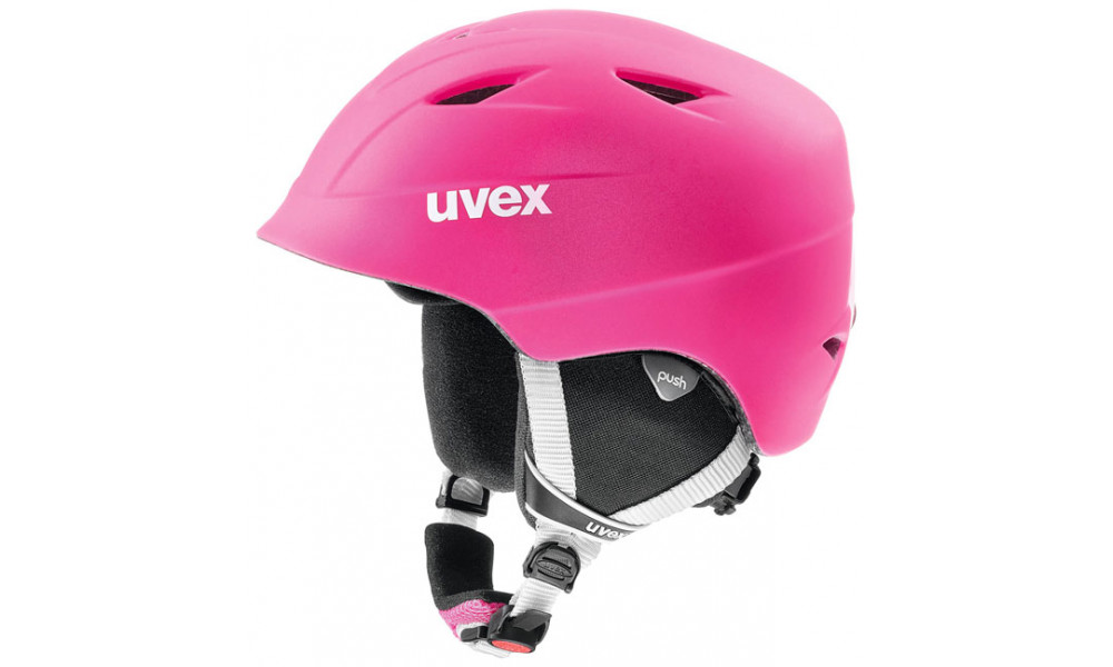 Slidinėjimo šalmas Uvex Airwing 2 Pro pink mat 