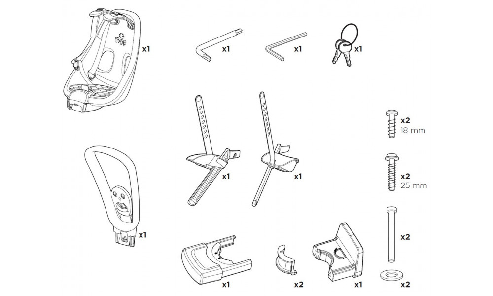 Vaikiška kėdutė Thule Yepp Nexxt Mini front black - 7