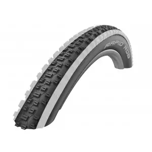 Padanga 29" Schwalbe Rapid Rob HS 425, Active Wired 57-622 / 29x2.25 White Stripes Padanga 29" Schwalbe Rapid Rob HS 425, Active Wired 57-622 / 29x2.25 White Stripes