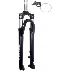 Šakė SR Suntour NEX RL DS 28" 63mm 1-1/8" 9x100mm black matt