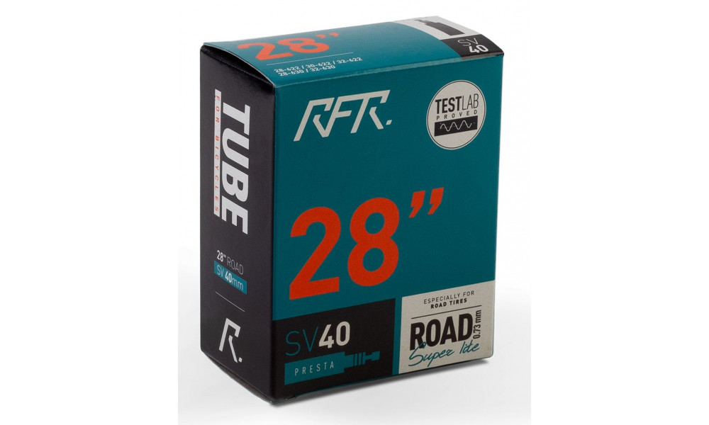 Kamera 28" RFR Road 28/32-622/630 Super Lite 0.73mm SV 40 mm 