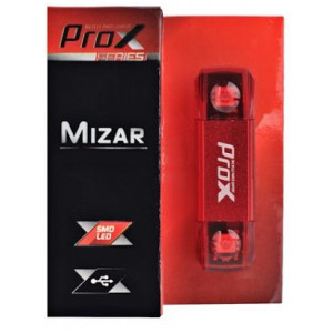 Galinė lempa ProX Mizar 2xSMD LED 30Lm USB