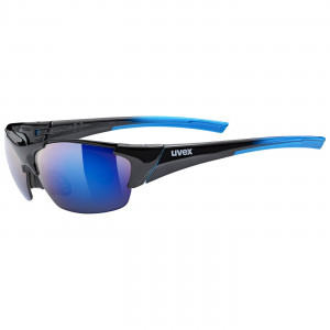 Akiniai Uvex blaze III black blue / mirror blue