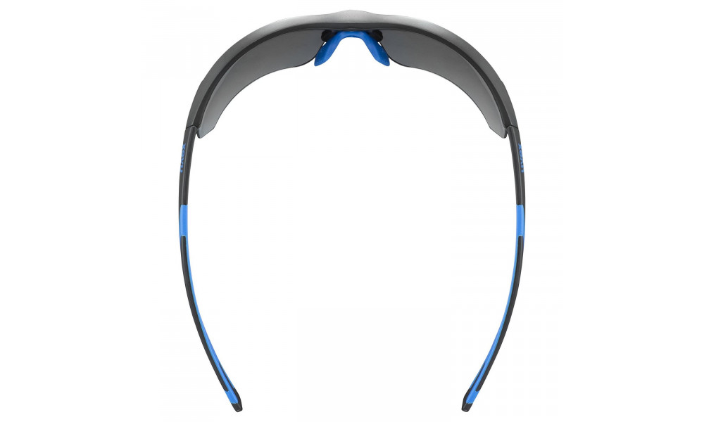Akiniai Uvex Sportstyle 221 black blue mat / mirror blue - 1