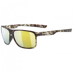 Akiniai Uvex lgl 33 Polarized havanna mat / mirror yellow