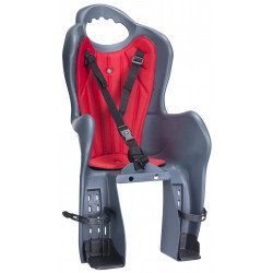 Vaikiška kėdutė HTP Italy Elibas P ant bagažinės anthracite-red