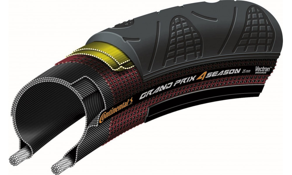 Padanga 28" Continental Grand Prix 4-Season 23-622 folding - 2