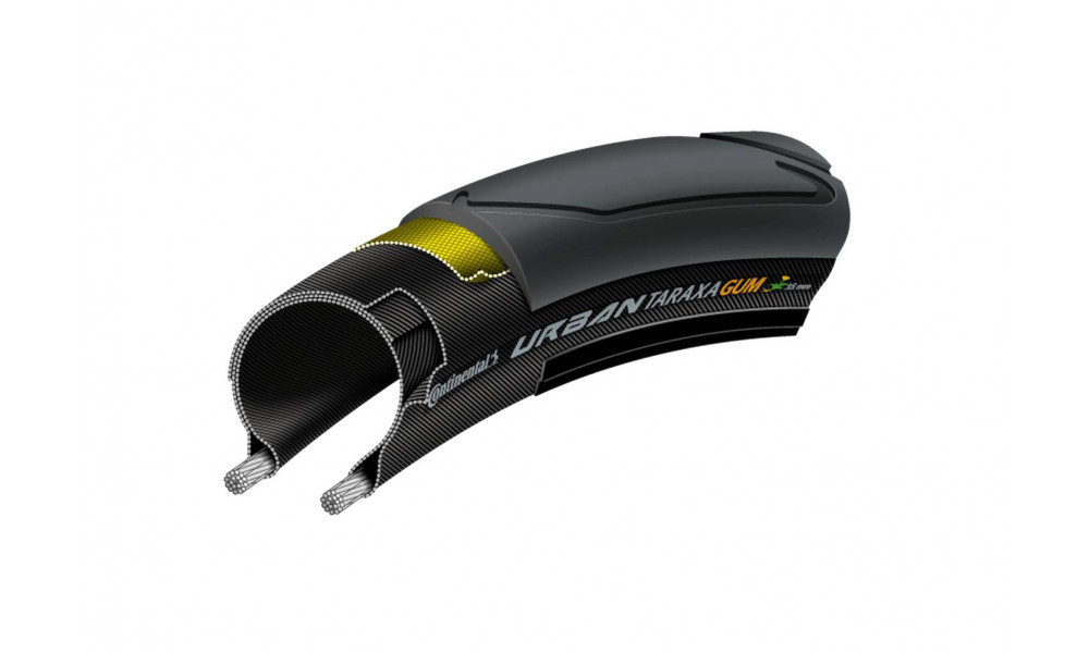 Padanga 28" Continental Urban TaraxaGum 35-622 Fold - 2