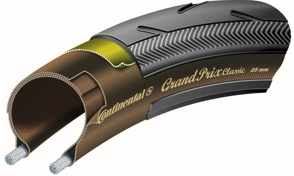 Padanga 28" Continental Grand Prix Classic 25-622 folding - 2