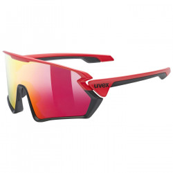Akiniai Uvex Sportstyle 231 red black mat / mirror red