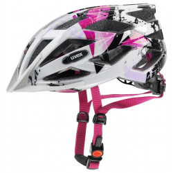 Šalmas Uvex Air wing white-pink