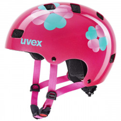 Šalmas Uvex Kid 3 pink flower