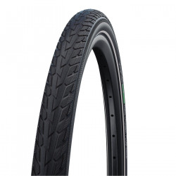 Padanga 28" Schwalbe Road Cruiser Plus HS 484, Active Wired 55-622 / 29x2.15 GreenCompound Reflex