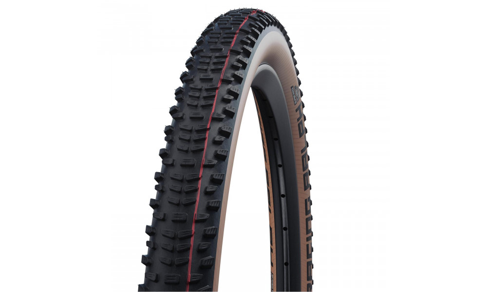 Padanga 29" Schwalbe Racing Ralph HS 490 Evo Fold TLE 57-622 / 29x2.25 Super Race Addix Speed Transparent-Skin 