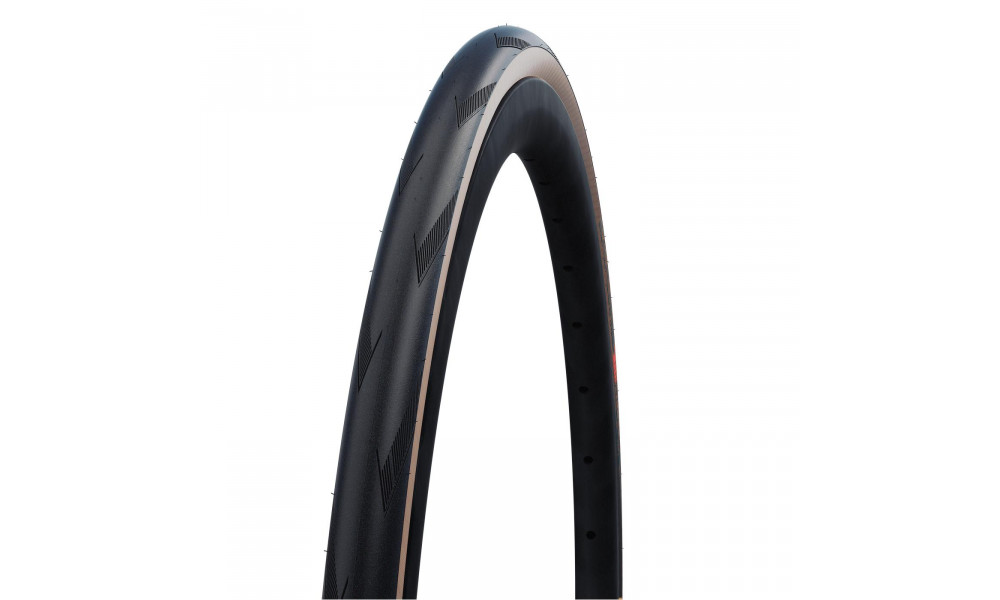 Padanga 28" Schwalbe Pro One Tube HS 493A, Evo Fold. 28-622 / 700x28C Super Race Addix Race Transparent-Skin 