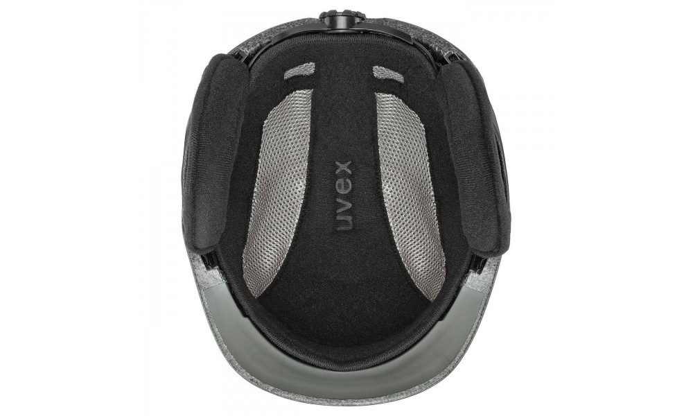 Slidinėjimo šalmas Uvex fierce black mat - 4