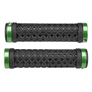 Vairo rankenėlės ODI Vans® Lock-On Black w/ Green Clamps