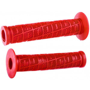 Vairo rankenėlės ODI O Grip BMX 143mm Single Ply Bright Red