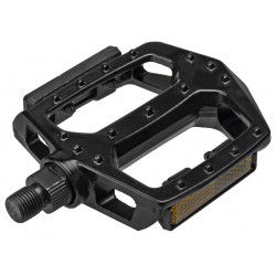 Pedalai Azimut BMX Platform Alu 1/2" su guoliais ir atšvaitais black