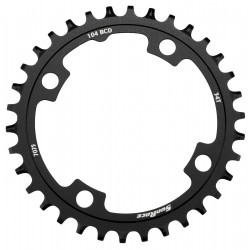 Priekinis dantratis SunRace CRMX04 Narrow-Wide Alu 104BCD 1x11-speed 34T