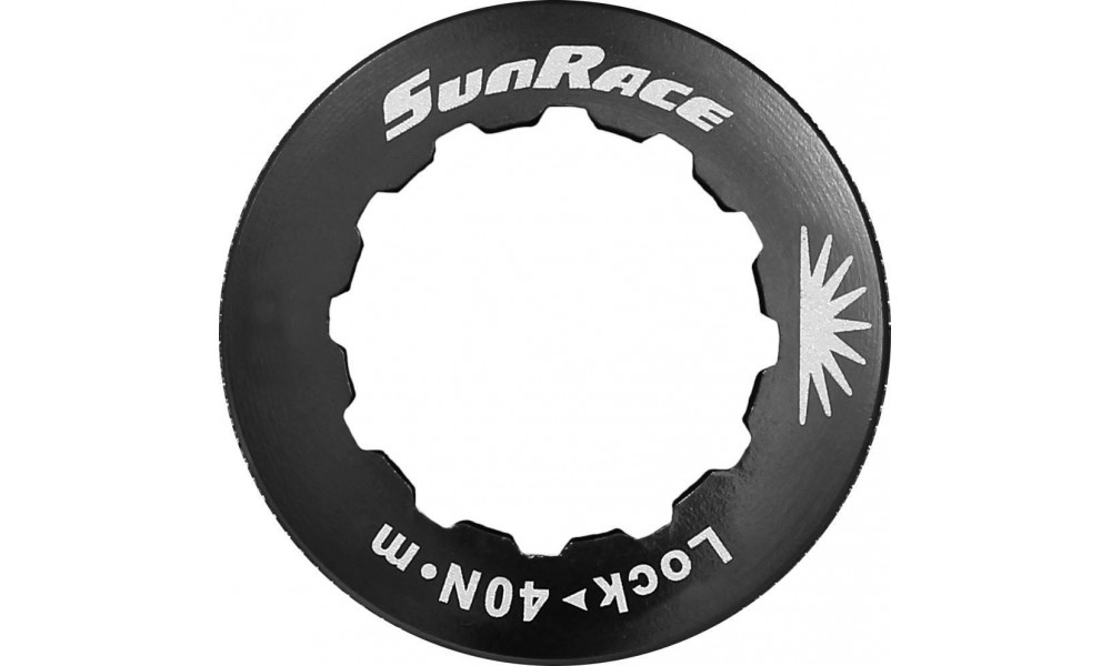 Varžtas kasetei SunRace SP712 12T black 