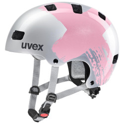 Šalmas Uvex Kid 3 silver-rosé