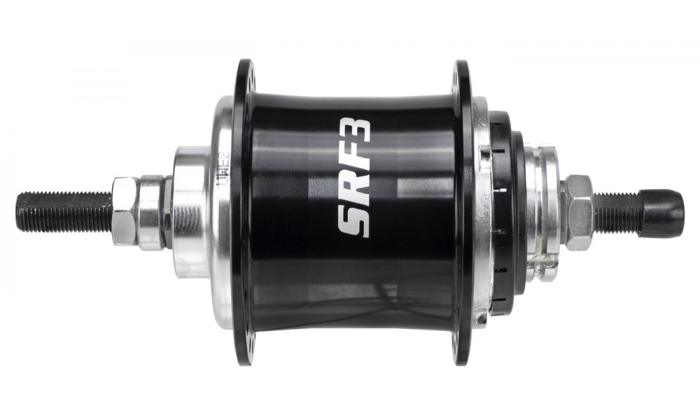 Galinė įvorė Sturmey-Archer S­RF3 Alu 36H 3-speed freewheel black - 2