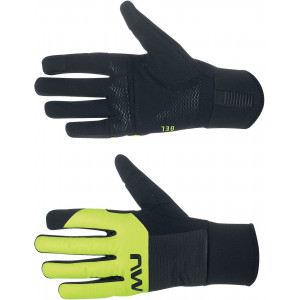 Pirštinės Northwave Fast Gel black/yellow fluo