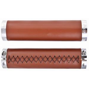 Vairo rankenėlės ProX GP-91B 130mm Lock-on eco-leather brown