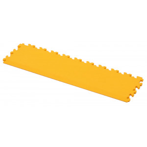 Grindų plytelės servisui dalis Cyclus Tools PVC end strip for workshop floor tiles 50x13.5x0.7cm yellow (730022)