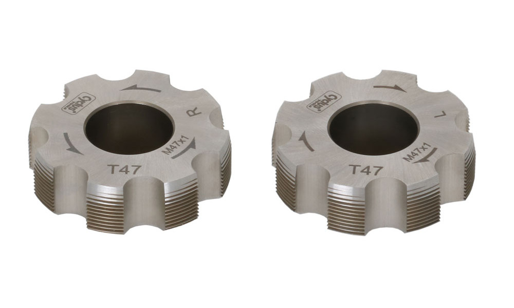 Įrankis Cyclus Tools tap for bottom bracket shells T47 for 720140/720175 2 vnt. (720155) 
