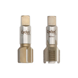 Raktų komplektas Cyclus Tools milling cutters and taps for crank thread repair M24x1 (720376)